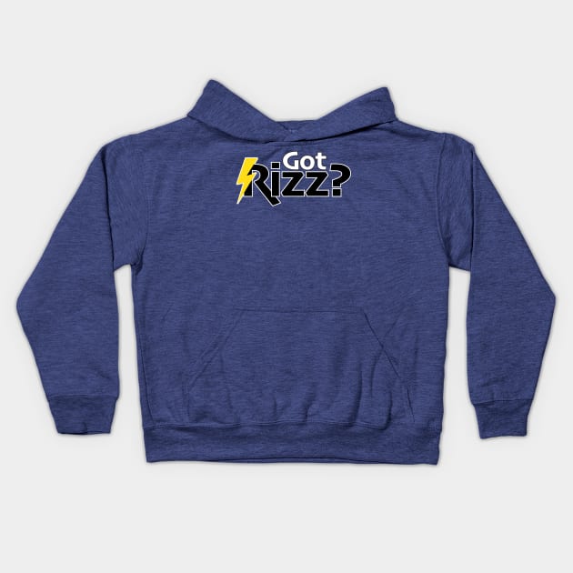 Got Rizz Kids Hoodie by ameemax